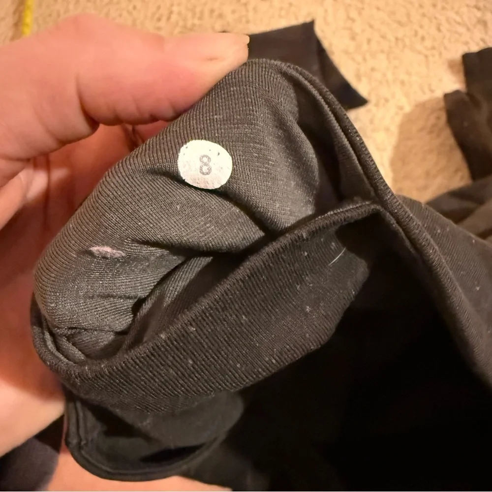 lululemon athletica Cropped Black Camo Leggings - Picture 7 of 7